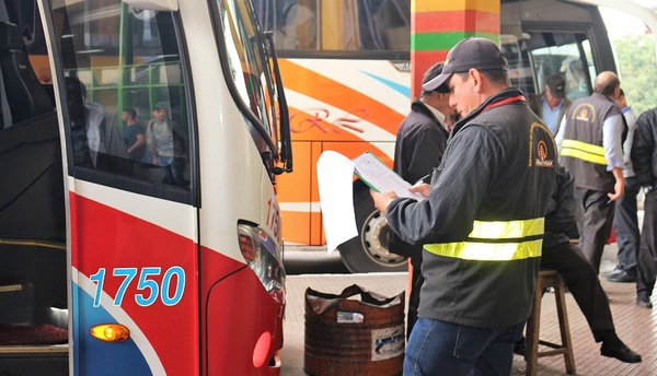 Dinatran liberó horario de buses para Caacupé