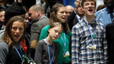 Greta Thunberg sorprendió con su llegada a la Cumbre del Clima de Madrid | .::Agencia IP::.