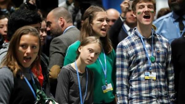 Greta Thunberg sorprendió con su llegada a la Cumbre del Clima de Madrid | .::Agencia IP::.