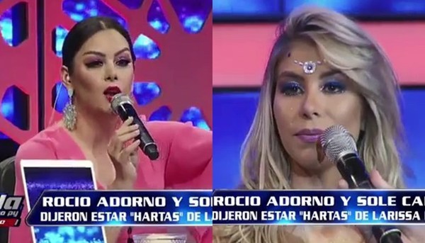 Larissa Riquelme enfrentó a Sole Cardozo - Teleshow