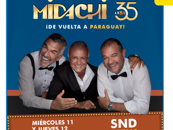 ¡Midachi vuelve a Paraguay!