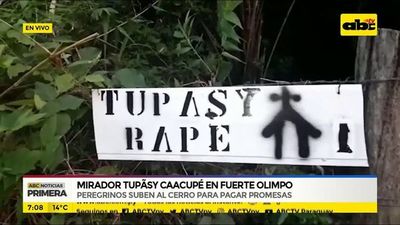 Mirador Tupãsy Caacupé en Fuerte Olimpo - ABC Noticias - ABC Color