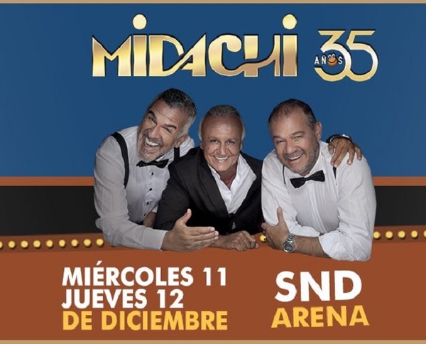 "Midachi" vuelve a Paraguay luego de 10 años