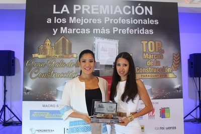 Tupi recibe Galardón en la Gran Noche de la construcción - ADN Paraguayo