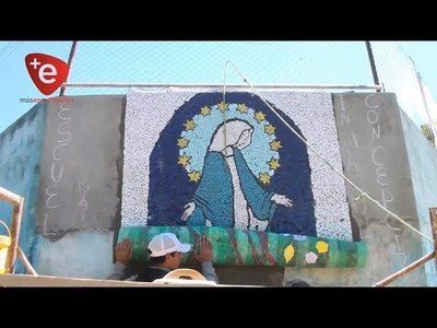 MURAL EN HOMENAJE A LA VIRGEN DE LA INMACULADA CONCEPCIÓN