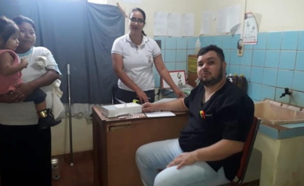 Desparasitación y control nutricional en comunidad indígena