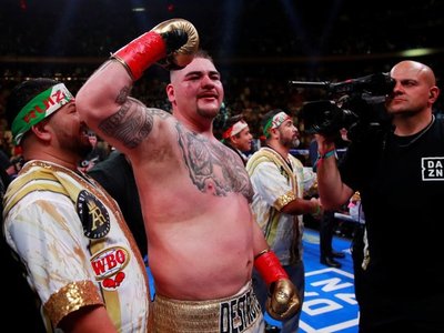 Andy Ruiz peleará contra Joshua con más peso que cuando lo venció en junio