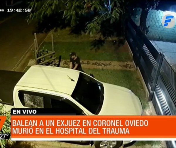 Así mataron a un exjuez en Coronel Oviedo