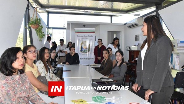 TALLER DE INDUCCIÓN A LA SEGURIDAD VIAL DIRIGIDO A JÓVENES DE ITAPÚA