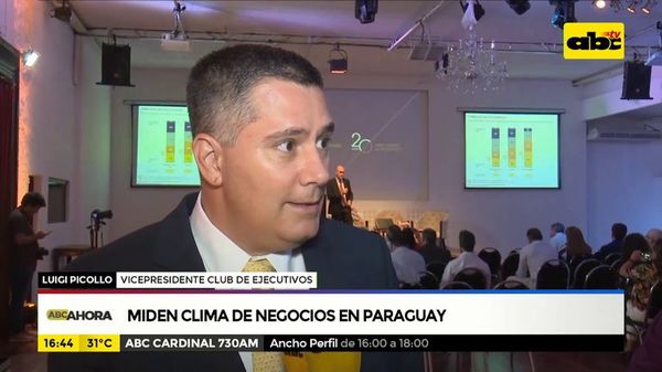 Miden clima de negocios en Paraguay - ABC Noticias - ABC Color