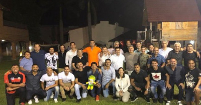 Cena con “históricos” de la Albirroja