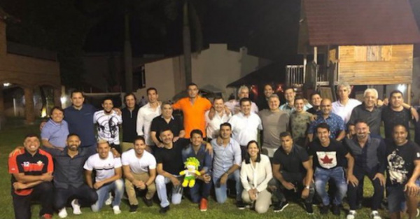 Cena con “históricos” de la Albirroja