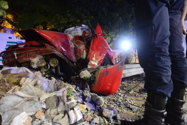 Hombre se salva de milagro tras aparatoso accidente - Nacionales - ABC Color