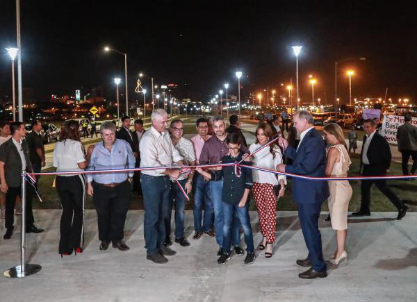 Primera etapa del Parque Lineal fue habilitada en la Costanera