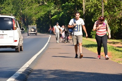 Caminera informa sobre desvíos para asegurar a peregrinos en Caacupé