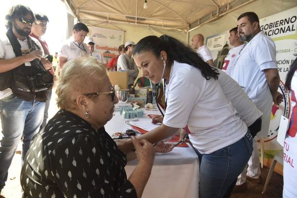 Más de 7.500 personas ya necesitaron atención médica en el operativo Caacupé - Nacionales - ABC Color