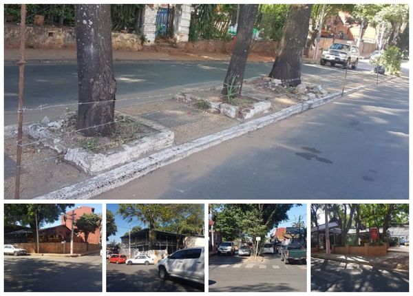 Alambre de púa en la calle por falta de planificación municipal | San Lorenzo Py