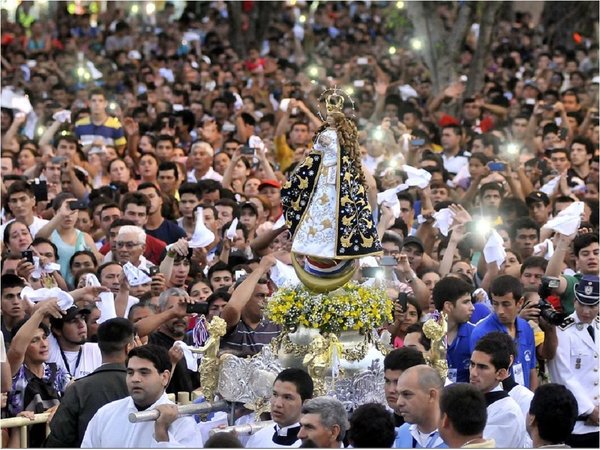 El día en que la Virgen de Caacupé se quedó sin procesión