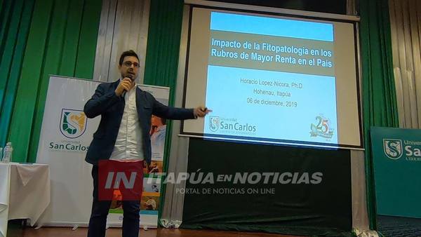 DICTAN CONFERENCIA SOBRE EL IMPACTO DE LAS FITOPATOLOGÍAS EN PARAGUAY