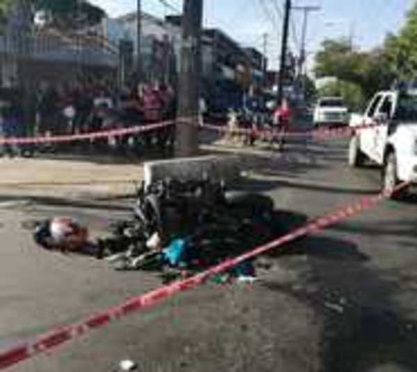 Accidente fatal sobre Félix Bogado - Paraguay.com