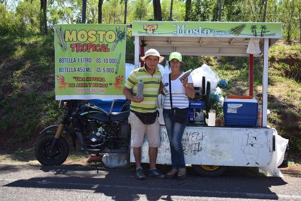 Mosto para “alimentar el cuerpo y refrescar el alma”  - Nacionales - ABC Color