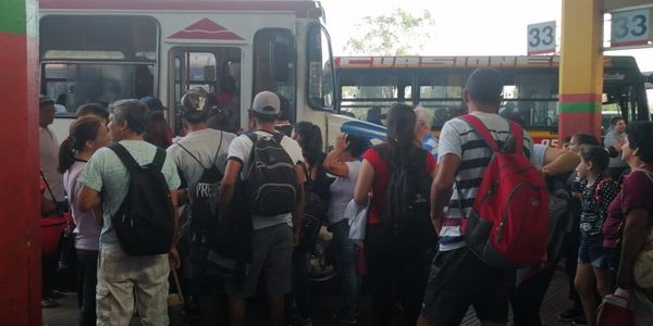 Actualizan número de pasajeros con destino a Caacupé
