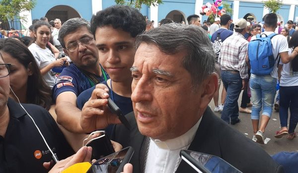 Obispo de Caacupé dijo que le tomó de sorpresa la presencia de Mario Abdo