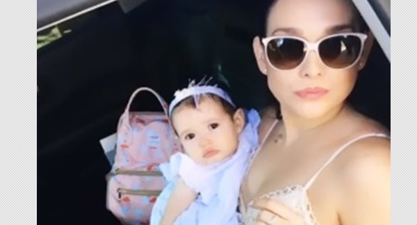 El bautismo de la hija de la actriz Lali González