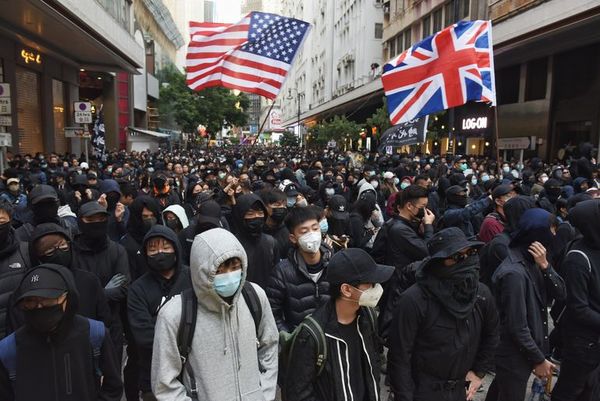 Gran manifestación en Hong Kong cuando se cumplen seis meses de protestas - Mundo - ABC Color