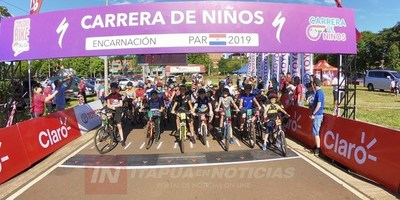 EXITOSA CARRERA DE NIÑOS EN ENCARNACIÓN