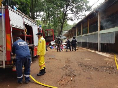 Interno quema colchón y provoca incendio en Alto Paraná