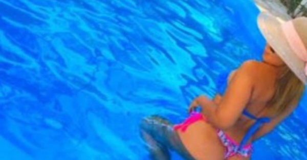 “Una sola vez nomás yo entré en su pileta”