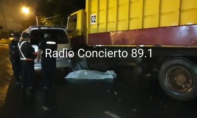 Recolector de basuras muere arrollado en CDE