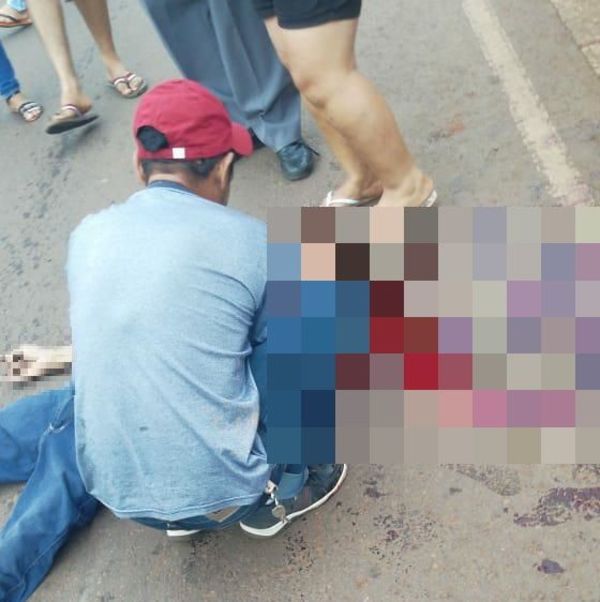 Peatón muere tras ser embestido por un motociclista en estado de ebriedad - Nacionales - ABC Color