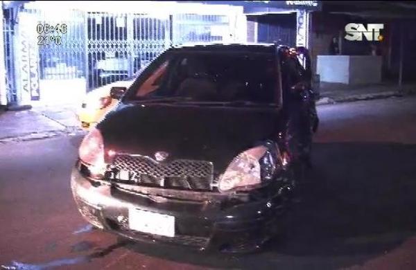 Imprudencia causó accidente en Fernando de la Mora - SNT