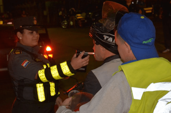 CAMINERA DETUVO A 113 CONDUCTORES ALCOHOLIZADOS EN “OPERATIVO CAACUPÉ”