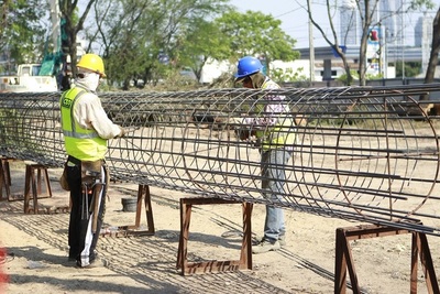 Viaducto Botánico prosigue con montaje de estructuras