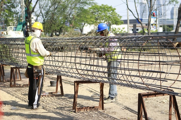 Viaducto Botánico prosigue con montaje de estructuras
