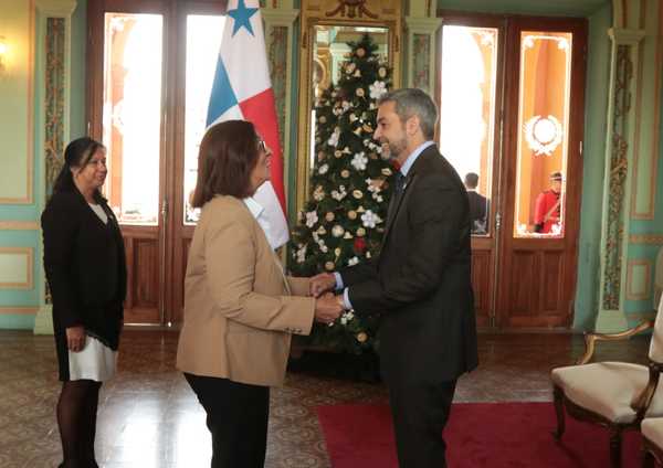 Nuevos embajadores de Brasil y Panamá presentaron cartas credenciales al presidente | .::Agencia IP::.