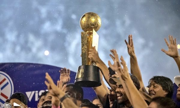 La dedicatoria de Trovato, luego de que Olimpia se haya alzado con la cuarta copa