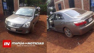 CARLOS A. LOPÉZ: ROBAN AUTOMÓVIL SOBRE RUTA 7 Y LO ABANDONAN EN ALTO PARANÁ