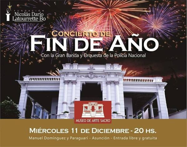 Un gran concierto de Fin de Año organiza el Museo de Arte Sacro