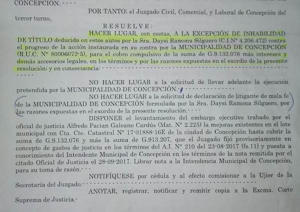 Nueva chambonada jurídica con costas para la Municipalidad | Radio Regional 660 AM