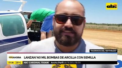 Lanzan 140 mil bombas de arcilla con semilla - ABC Noticias - ABC Color