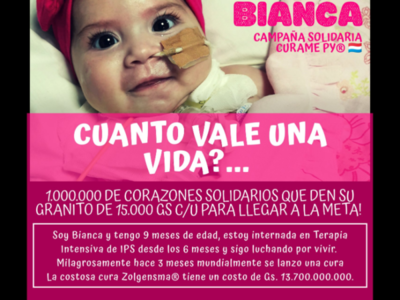 Apelan a la solidaridad paraguaya en busca de la cura