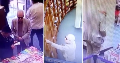 Encuentran robando un libro a embajador mexicano en Argentina