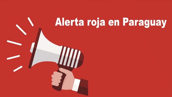 Alerta roja en Paraguay