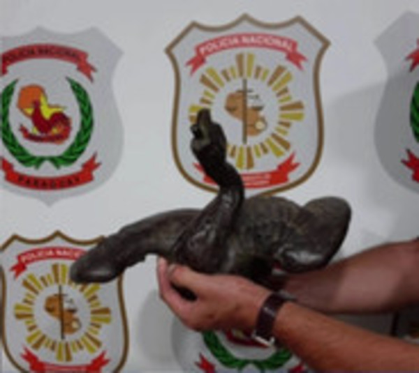 Recuperan escultura de hierro histórica que fue robada - Paraguay.com
