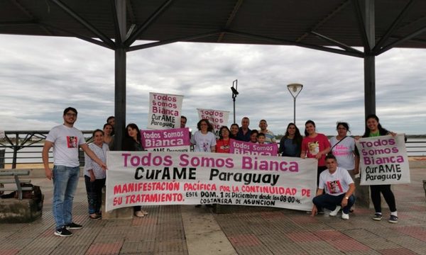 “Curame Paraguay, Todos somos Bianca”, Campaña que pide ayuda a ciudadanía para salvar a niña que necesita costoso tratamiento