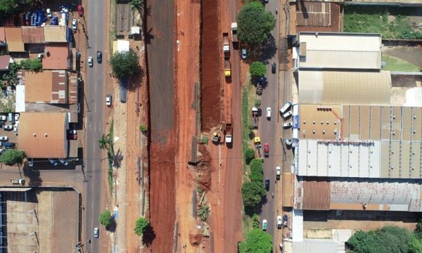 Obras del Multiviaducto de Ciudad del Este se desarrollan en varios frentes